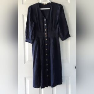 Orange Creek. Button Down Dress. Size: L.